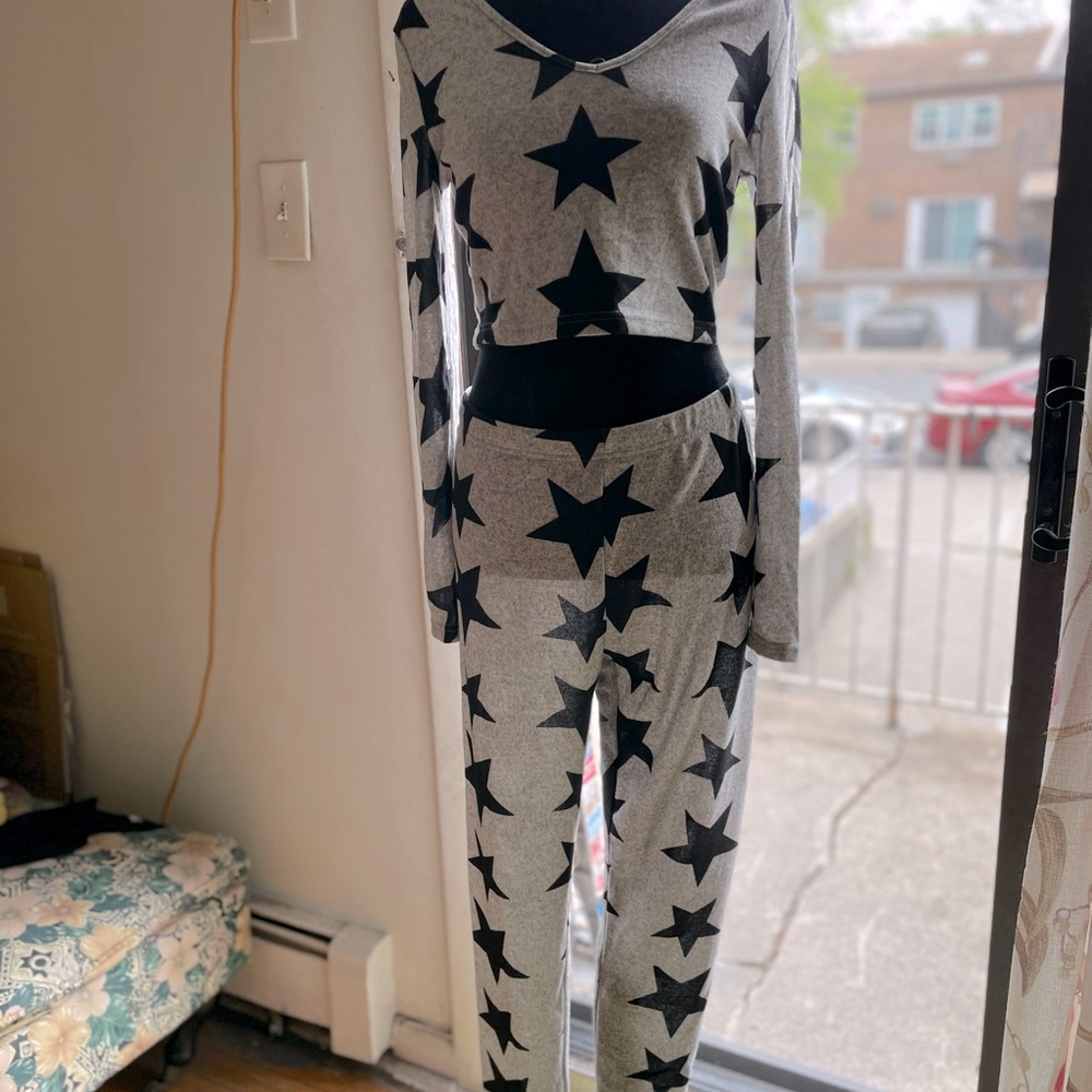 Brand new 2 piece pants and shirt